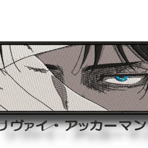 Anime Embroidery Pattern Levi Bandage Eye Box